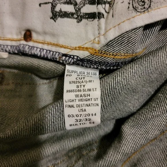 Polo Ralph Lauren Men's Slim FIT Straight 018 Jeans - Picture 5 of 10